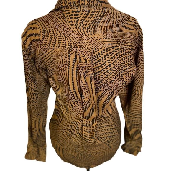 #229 EQUIPMENT FEMME Rayon Button Down Blouse - Picture 2 of 15